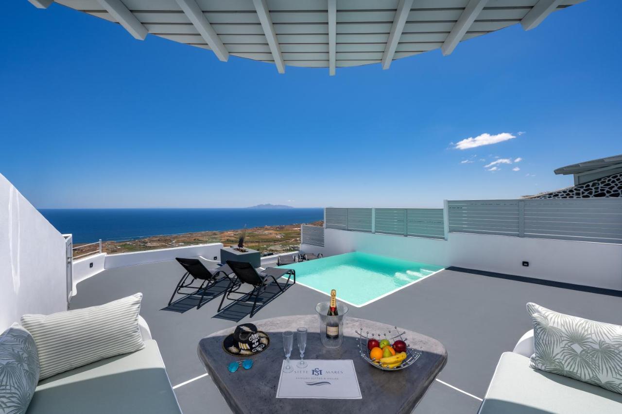 Siete Mares Luxury Suites Imerovígli Buitenkant foto