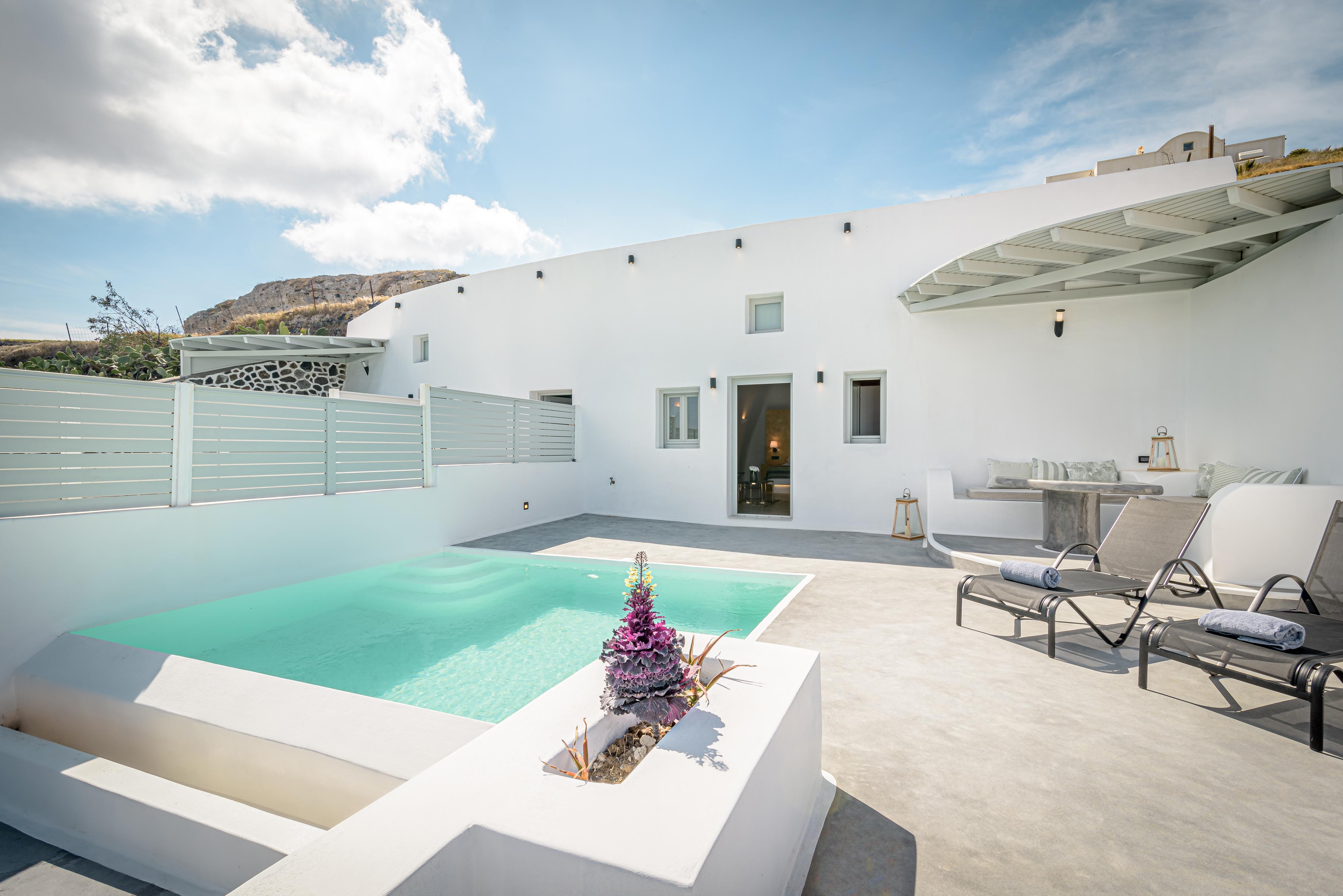 Siete Mares Luxury Suites Imerovígli Buitenkant foto