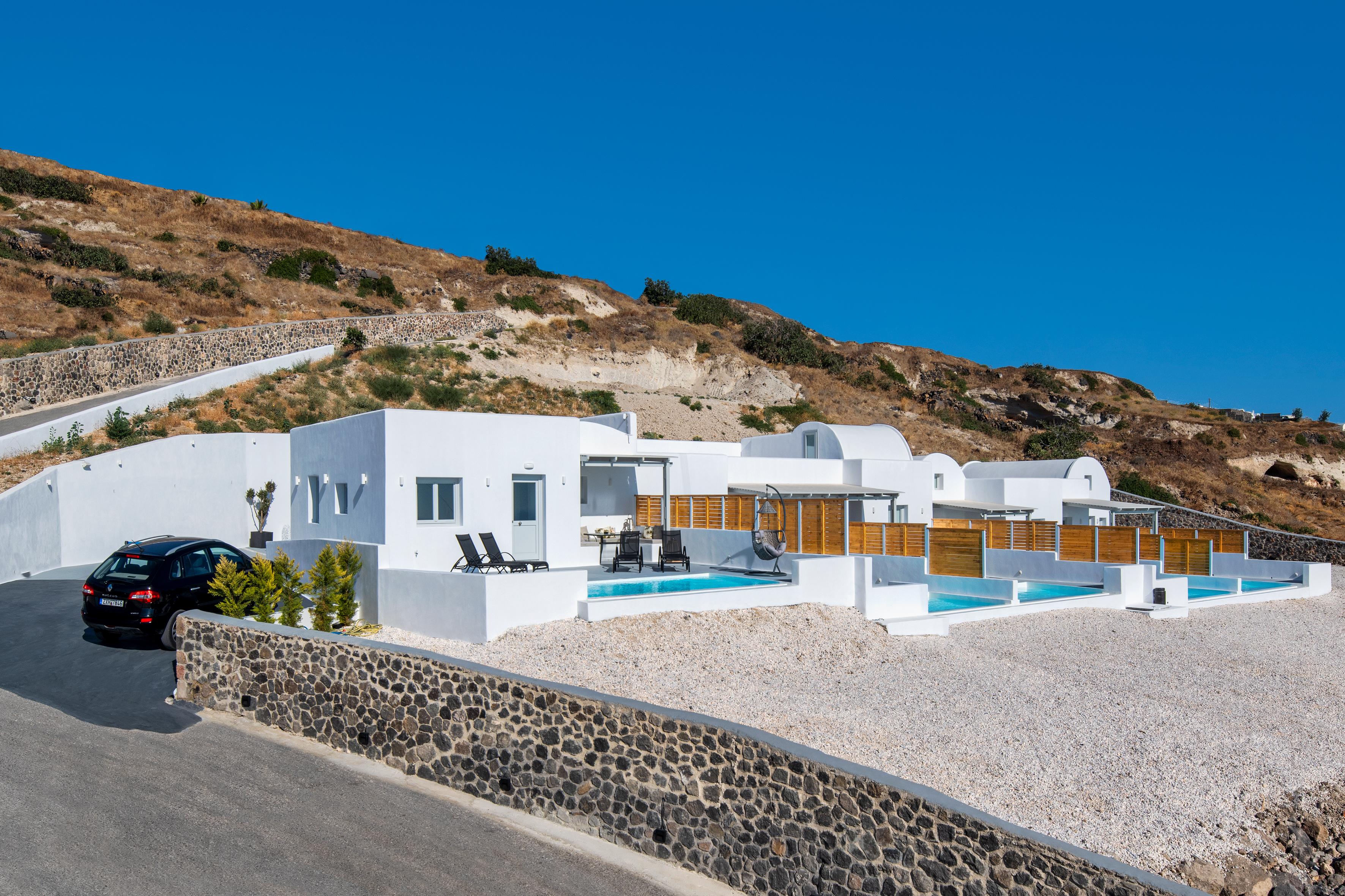 Siete Mares Luxury Suites Imerovígli Buitenkant foto