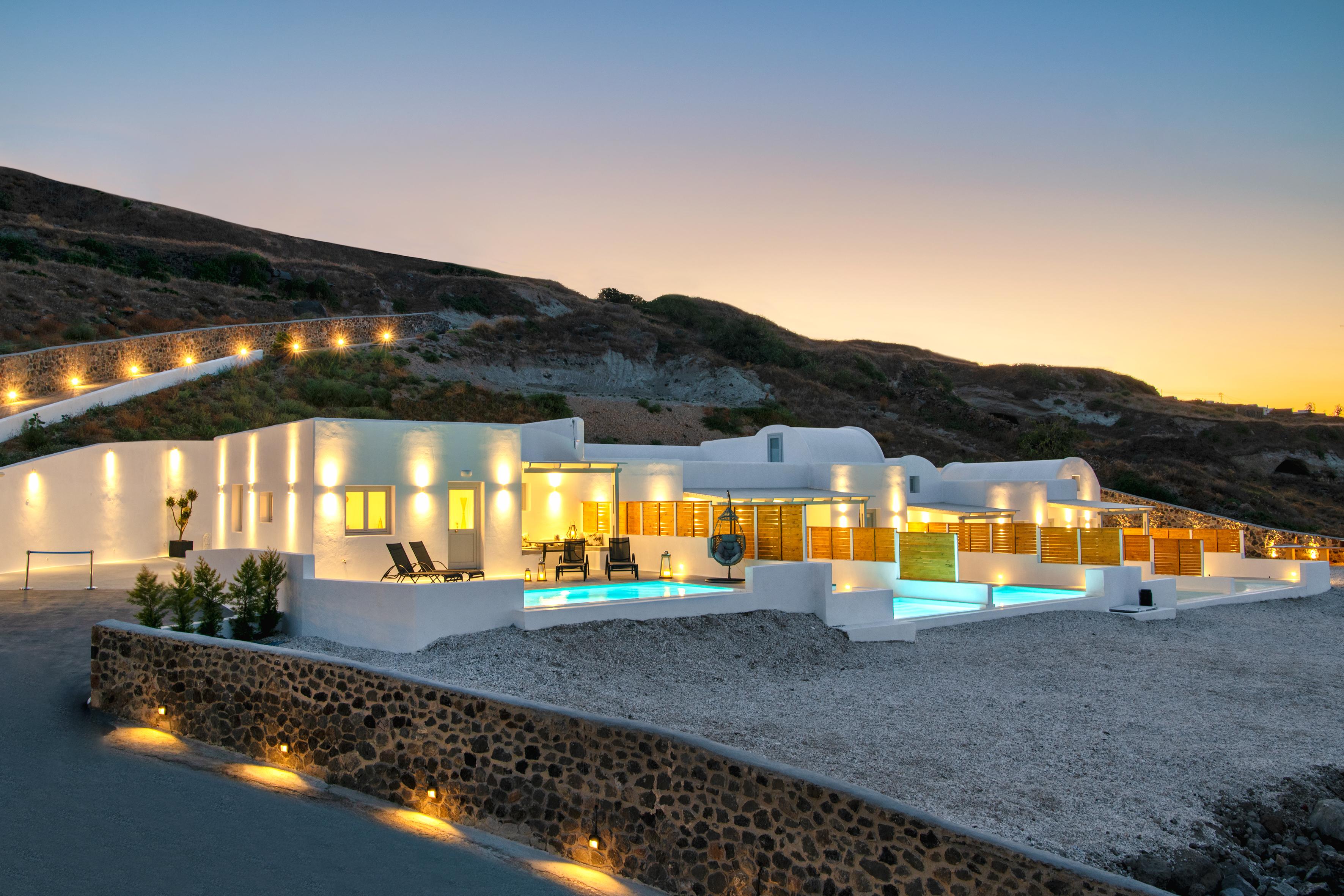 Siete Mares Luxury Suites Imerovígli Buitenkant foto